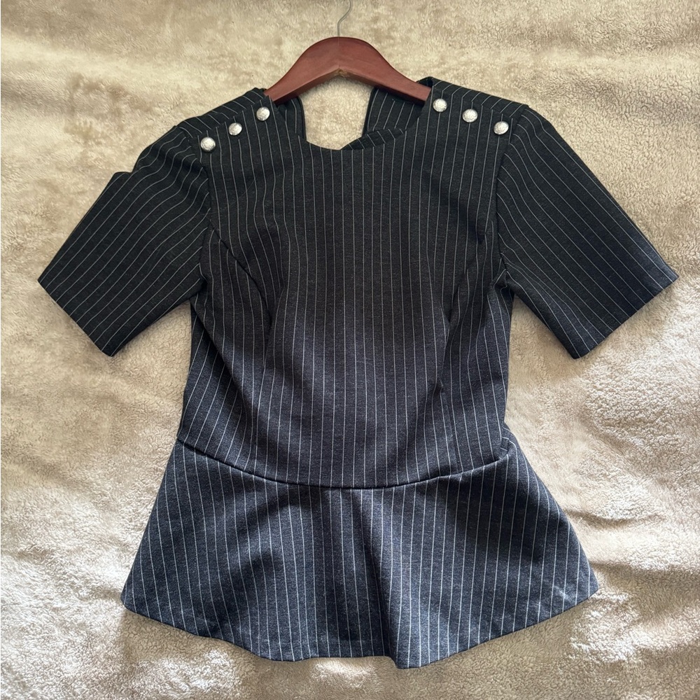 Ralph Lauren green label small stripped top.